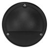 deck-light-cast-aluminum-led-half-moon-black-finish Best Landscape Deck Light - Step Light - Surface Mount - Cast Aluminum Half Moon - Black Finish