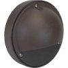deck-light-cast-aluminum-led-half-moon-bronze-finish-2 Best Landscape Deck Light - Step Light - Surface Mount - Cast Aluminum Half Moon - Bronze Finish