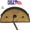 deck-light-led-mini-eyebrow-usa-made-3 Best Landscape Deck Light - Step Light - Surface Mount - Mini Eyebrow Style USA Made - Back of Light