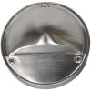 deck-light-stainless-steel-led-half-moon Best Landscape Deck Light - Step Light - Surface Mount - Stainless Steel Half Moon