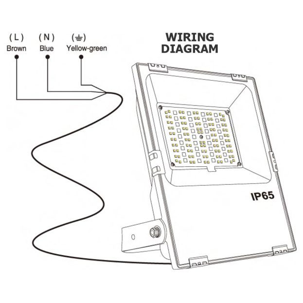 Wiring Diagram for FLRW1, FLRW2, FLRW3, FLRW5, FLRW10 & FLRW20