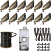 Best Landscape 12-Light Spot Light Kit - Patriot Brass