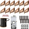 Best Landscape 12-Light Spot Light Kit - Patriot Raw Copper