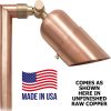Best Landscape Path Light - Patriot One Head Adjustable Copper - Zoomed in