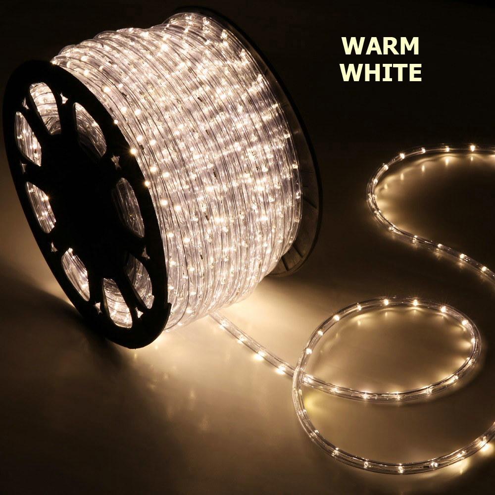 LED Rope Light - 150 foot spool - 120V 2-wire - Many Colors Available! -  C2C Lights