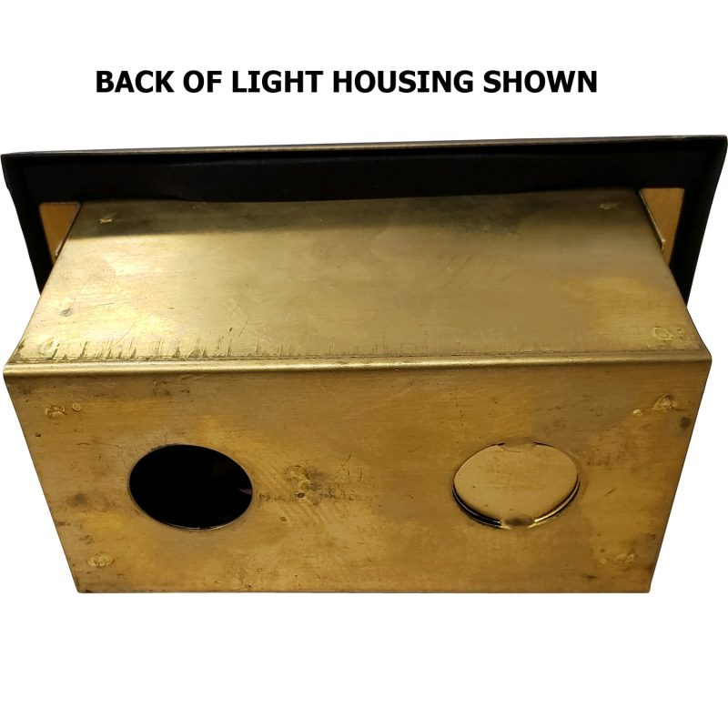 Best Landscape Step Light - Deck Light - Recessed Mount - Little Dan - Back of Light
