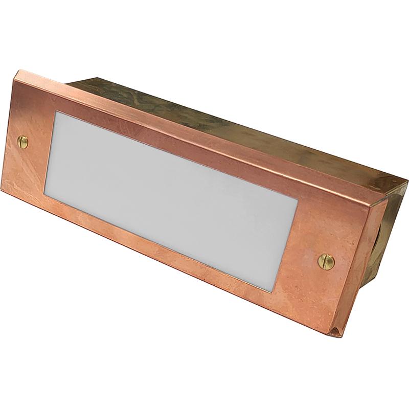 Best Landscape Step Light - Deck Light - Recessed Mount - Copper Big Dan