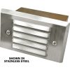 step-light-recessed-stainless-steel-led-little-rex-louvered Best Landscape Step Light - Deck Light - Recessed Mount - Stainless Steel Little Rex Louvered