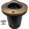 well-light-cast-brass-led-half-cutoff-little-scoop-cutoff-3 Best Landscape Half Cutoff In-Ground Well Light - Little Scoop - Without Sleeve