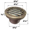 Best Landscape PAR36 Louvered Face In-Ground Well Light - Big Lou - Dimensions