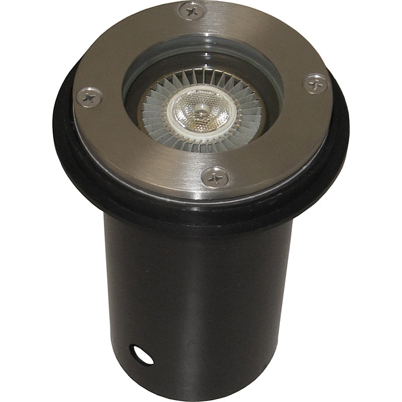 Best Landscape Open Face In-Ground Well Light - Little Will - Stainless Steel