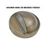 Best Landscape Deck Light - Step Light - Surface Mount - Cast Brass Half Moon