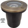 well-light-cast-brass-led-open-face-little-will-no-sleeve Best Landscape Open Face In-Ground Well Light - Little Will - Without PVC Sleeve