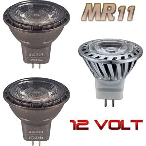 LED MR11 Light Bulbs - 12 Volt Low Voltage