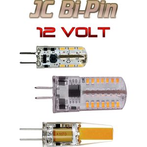 LED JC Bi-Pin / G4 / T3 Bulbs - 12 Volt & 120 Volt