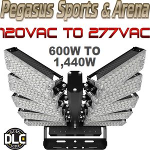 Pegasus Series LED High-Mast / Arena / Sports Luminares - 600W to 1,440W