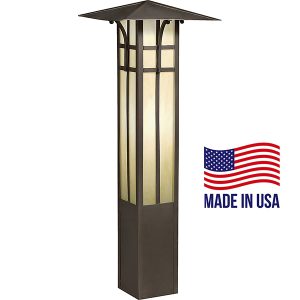 USA Made Exclusive Contemporary Bollard Pathway Lights