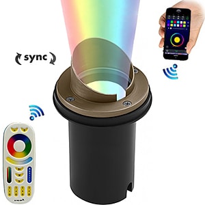 Superchip™ Exclusive Syncable Color-Changing LED Landscape In-Ground Well Lights