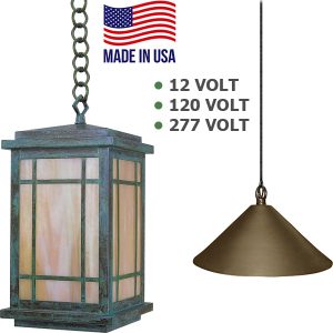 Outdoor LED Hanging Lights - Made In USA