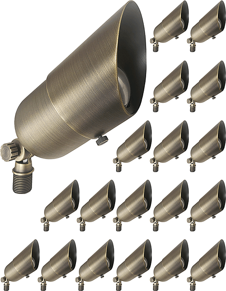 20 Piece Landscape Light Cases