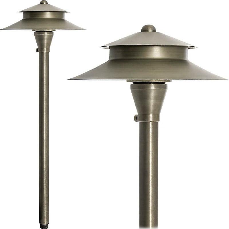 Santa Maria Brass Path Light - Shop C2CLights.com. 