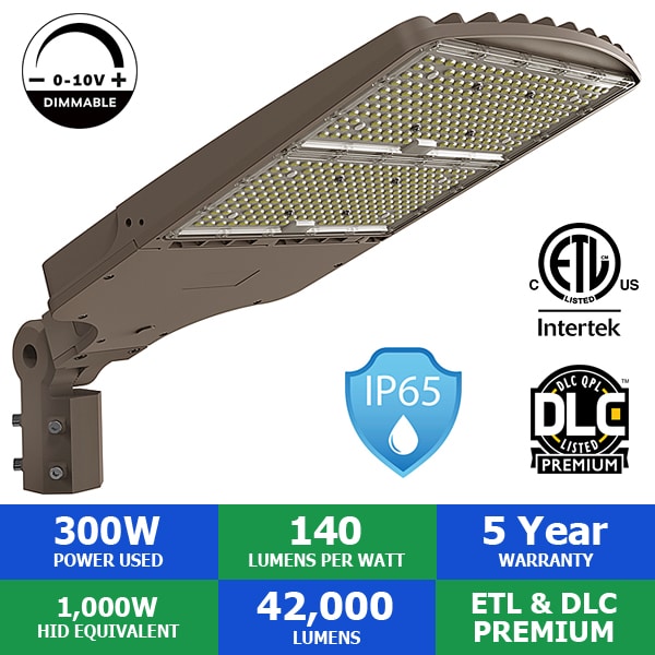 300 Watt Valtech Series LED Area / Parking Lot Flood Light - Shop C2CLights.com. 