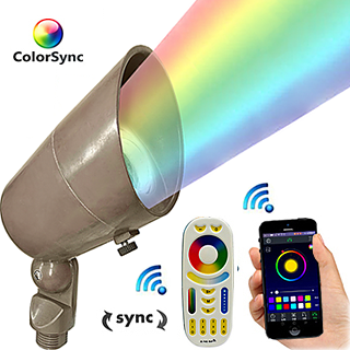Superchip Shorty Composite Color-Changing LED Spotlight - Shop C2CLights.com
