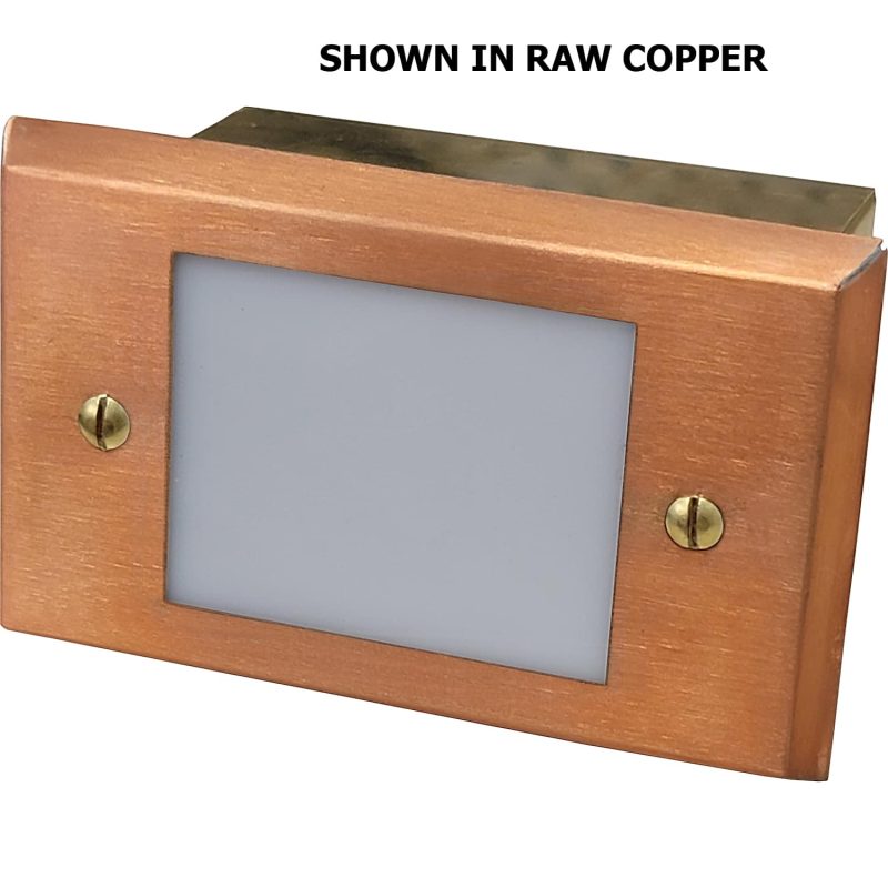 Little Dan Copper Open Face Step Light - Shop C2CLights.com. 