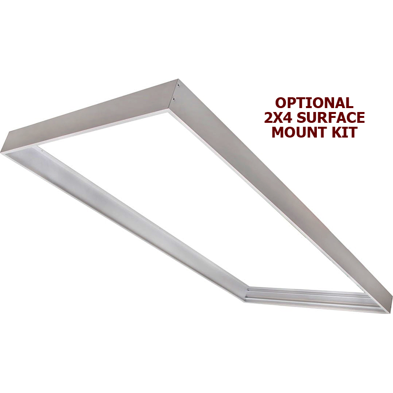 2X4 LED Flat Panel 72 Watt High Output Dimmable DLC C2C Lights