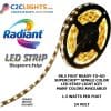 LED Strip Light Tape Kit, SuperChip 1.5W Per Foot 24V - 98.5 Feet