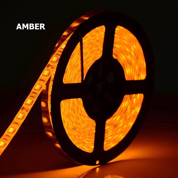 LED Strip Light Tape, 4.4W Per Foot 12V 5050 SMD - 16.4 Feet