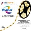 LED Strip Light Tape Kit, 4.4W Per Foot 12V 5050 SMD - 65.6 Feet