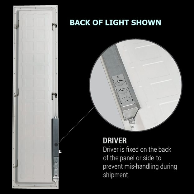 1X4 Pro Series Back-Lit LED Panel, Tri-Wattage (20W/25W/30W), CCT Tuneable, DLC Premium