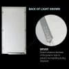 2X4 Pro Series Back-Lit LED Panel, Tri-Wattage (40W/50W/55W), CCT Tuneable, DLC Premium