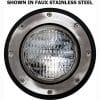 Open Face Cast Aluminum Large LED In-Ground Well Light (12V AC/DC)