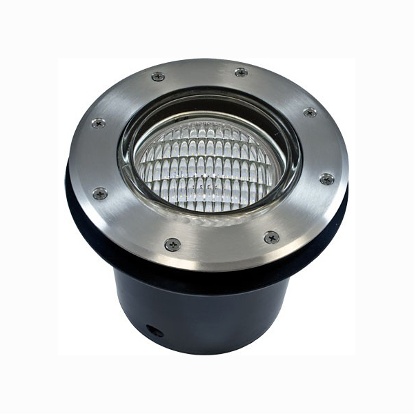 Open Face Stainless Steel Large LED In-Ground Well Light (12V AC/DC)