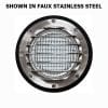 Louvered Face Cast Aluminum Large LED In-Ground Well Light (12V AC/DC)