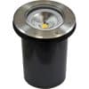 Open Face Stainless Steel / Alum. Large LED In-Ground Well Light (100V-277V)
