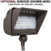 LED Flood Light, NexGen™ LFN Architectural Series, 15 Watts, DLC Premium