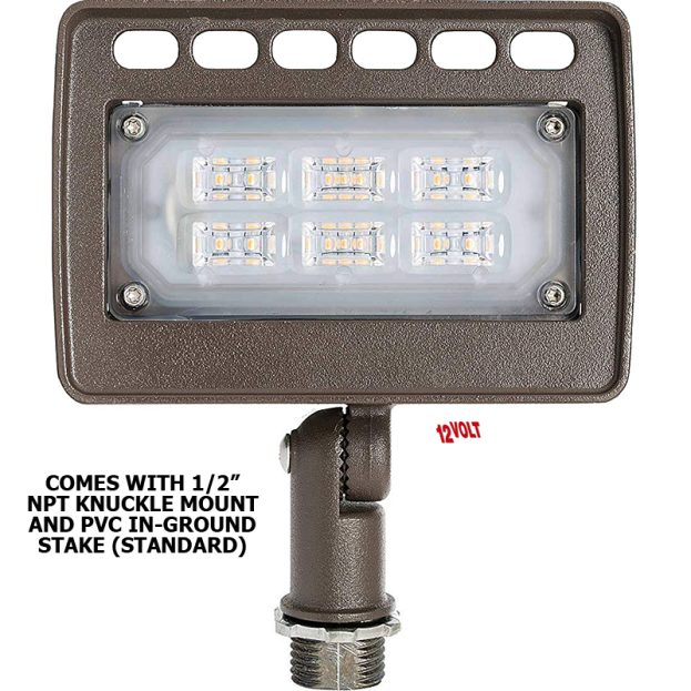 LED Flood Light, NexGen™ LFN Architectural Series, 6 Watts, 12-24 Volt