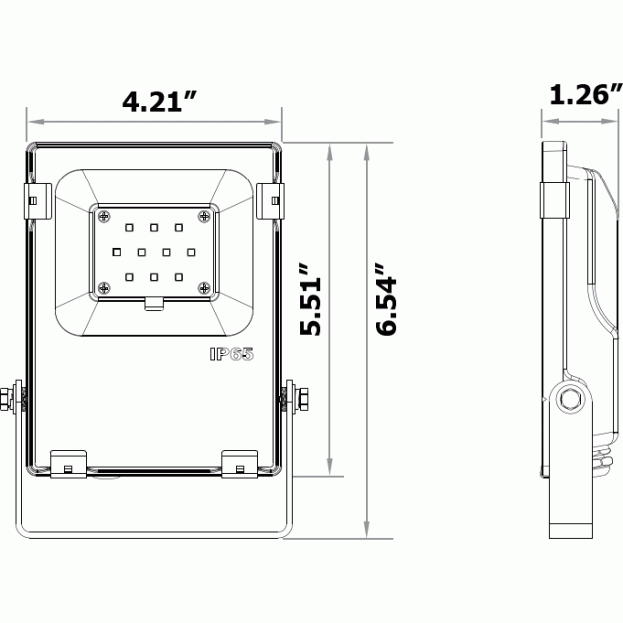 Superchip™ Exclusive 10 Watt Syncable Color-Changing LED Flood Light