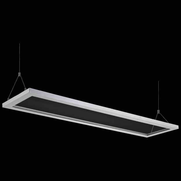 Linear LED Contempo Panel Suspended Up / Down Light, 4 Foot Length, 40 Watts
