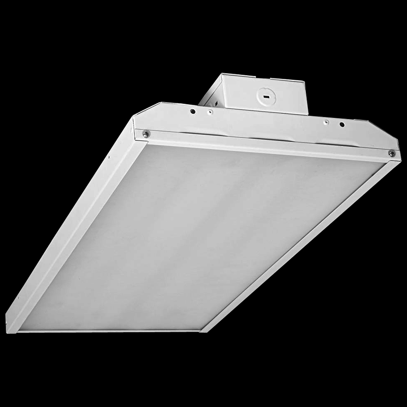 Baylux Series Flat Pendant LED High Bay, 2' Length, 90 Watts, DLC Premium