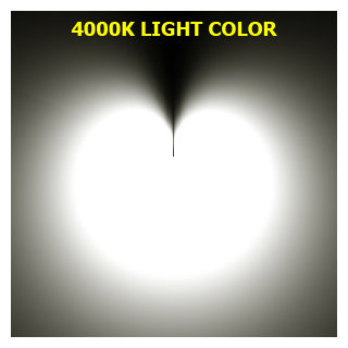 Round LED Sleek Linear Contempo Light, 4 Foot Length, 40 Watts