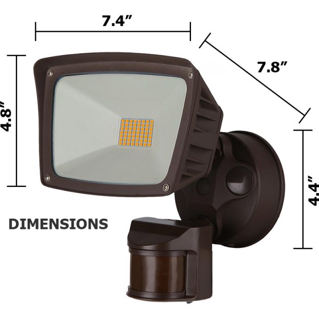 NexGen™ 28 Watt Pro LED Flood / Motion Sensor Light, Dimmable