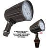 NexGen™ Sleek Adjustable Bullet LED Spot/Flood Light, 6 Watts, 12V-24V