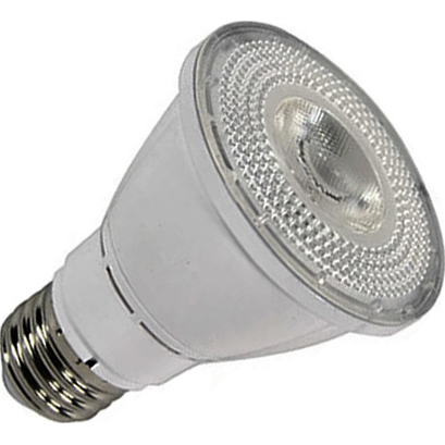LED PAR20 Bulb, 7 Watts, 550-600 Lumens, 40° or 25°, Dimmable