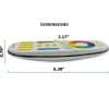Superchip™ Exclusive RGB+White Remote Control, 2.4GHz, Syncable, Controls Many Lights, 4-Zones