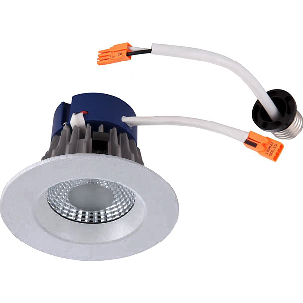 4" Premium 120V/277V Recessed LED Retrofit Kit (Reflector) - 11 Watts - 880 Lumens