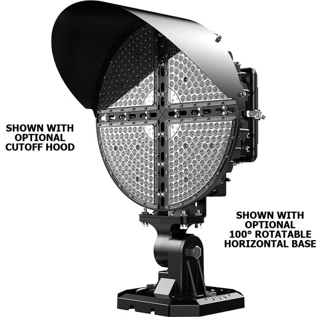 LED Stadium Light, SuperChip SportMax Series, 300 Watts, DLC Premium
